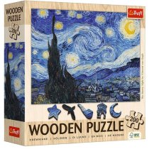 Пазли "200 Wooden" Зоряна ніч ТМ Trefl