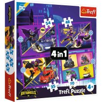 Пазли "4in1 (35, 48, 54, 70)" Batwheels Зустрічайте Batwheels ТМ Trefl