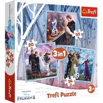 Пазли "3in1" Frozen Чарівна історія ТМ Trefl