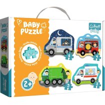 Пазли "Baby Classic" Транспортні засоби та робочі місця ТМ Trefl