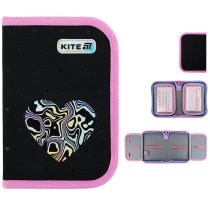 Пенал Kite 1 от., 2 отв., без наполнения 622 Love is