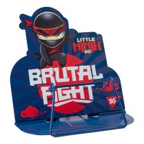Подставка для книг фигурная Yes "Ninja", металл