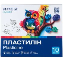 Пластилин, 10 цветов, 200 г.