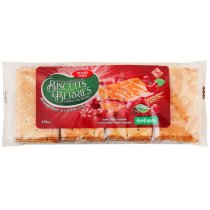 Печенье Житомирські Ласощі затяжное с начинкой BISCUITS & BERRIES вишня и изюм 210г