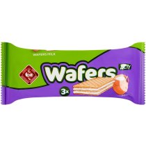 Вафли Житомирські ласощі с начинкой Wafers молочные 50г