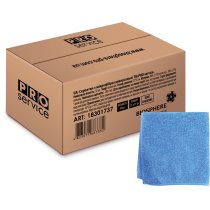 PRO Салфетки из микрофибры универсальные, 35х35 см, 50шт, голубой (1уп/ящ)