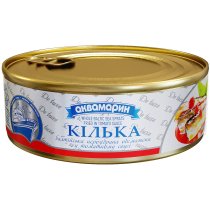 Кілька Аквамарин балтійська нерозібрана обсмажена в томатному соусі 230 г