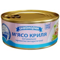 М'ясо криля Аквамарин натуральне 185г