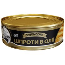 Шпроты Аквамарин в масле 230г