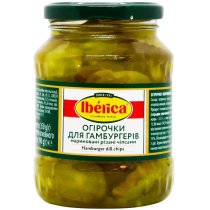 Корнишоны нарезанные Iberica 5-7 см 370 мл