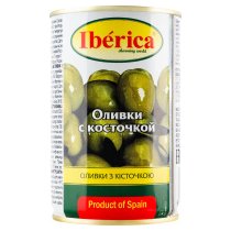 Оливки Iberica с косточкой 300 г
