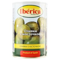 Оливки Iberica с косточкой 420 г