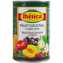 Фруктовый коктейль Iberica в сиропе 410 г