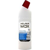 Засіб для чищення санітарно-технічних виробів Helper Max Блакитний океан Ocean Blue, 1л