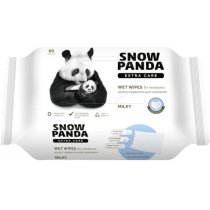 Влажные салфетки для новорожденных Снежная панда EXTRA CARE Milky, 60 шт