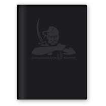 Блокнот "UA", А5, тверда обкл., 80 арк., кліт.