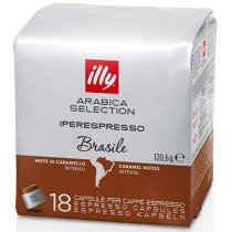 Кофе молотый в капулах ILLY IPSO Brazil, 18шт
