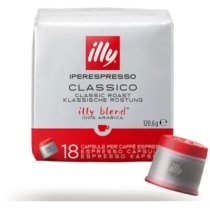 Кофе молотый в капулах ILLY IPSO CLASSICO, 18шт