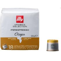 Кофе молотый в капулах ILLY IPSO ETHIOPIA, 18шт