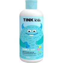 Детское средство для купания 3 в 1 Bubble Gum Tink kids 500 мл