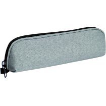 Пенал м'який трикутний, 20,5х5х4см, сірий