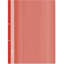 Папка-швидкозшивач А4 Economix Light з перфорацією, 140/100, червона