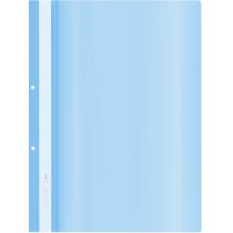 Папка-швидкозшивач А4 Economix Light з перфорацією, 140/100, блакитна