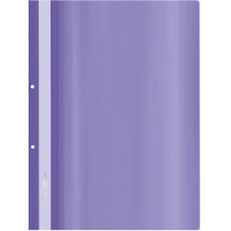 Папка-швидкозшивач А4 Economix Light з перфорацією, 140/100, фіолетова