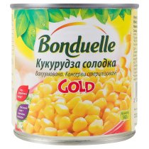 Кукурудза Bonduelle солодка Gold, 340 г