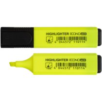 Маркер текстовий ECONOMIX 1-5 мм, колір жовтий