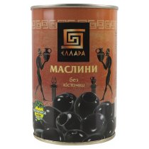 Маслины без косточки Ellada 420 г ж/б ключ