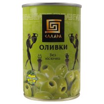 Оливки без косточки Ellada 420 г ж/б ключ
