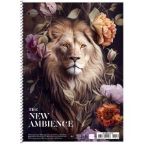 Колледж-блок А4+ 80 листов линия, УФ лак, белый