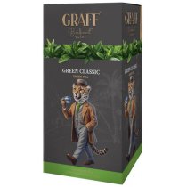 Чай зеленый байховый "Green Classic/Классический зеленый" Graff ® в пакетиках (саше), 36г (20*1.8г)