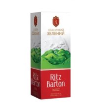 Чай зеленый байховый в пакетиках "Green сlassic /Классический Зеленый" Ritz Barton, 45г (25*1.8г)