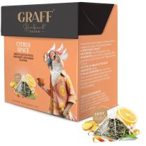 Чай зеленый в пирамидках "Citrus space/Цитрусовый космос" Graff®, 36г (20*1.8г)