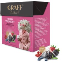Чай черный с лесными ягодами в пирамидках "Лесная симфония/Forest symphony" Graff®, 36г (20*1.8г)
