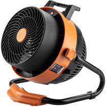 Вентилятор-обігрівач електричний Neo Tools, 2в1, 2.4кВт, 35-50м2, 460м3/год, цифрове регулювання, чо