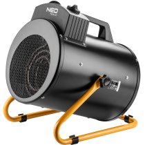 Теплова гармата електрична Neo Tools, 5кВт, 100м2, 366м3/год, 380В, нагрів. елемент - нерж. сталь, I