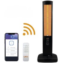 Інфрачервоний обігрівач UFO Erciyus Smart 2300 2.3 кВт, до 28 м2, колонного типу, IP24, мех. керуван