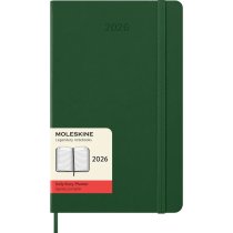 Дневник Moleskine 2026, 13 х 21 см средний / Миртовый Зеленый