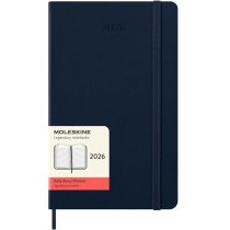 Дневник Moleskine 2026, 13 х 21 см средний / Сапфир