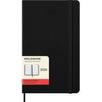 Дневник Moleskine, 13 х 21 см 2026 средний / Черный
