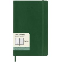Щотижневик Moleskine, 13 х 21 см 2026 середній / Миртовий Зелений М’який