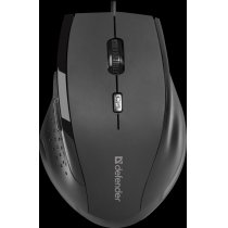 Миша Defender Accura MM-362 Black (52362)