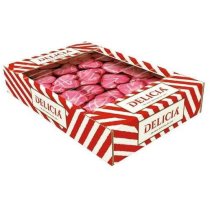 Пряники заварные Клубничные Ле-Мурчики с декором 2 кг