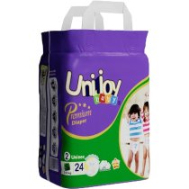 Підгузки UNIJOY Premium 24 шт S 3-6 кг