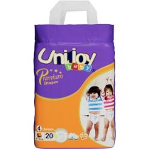 Підгузки UNIJOY Premium 20 шт L 9-14 кг