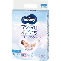 Подгузники детские Moony S 4-8 кг, 84 шт. (4903111138302)