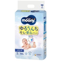 Підгузки-трусики Moony S 4-8 кг, 54 шт.